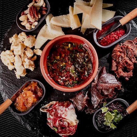 Hotel Marina Club Olsztyn  Exterior photo A selection of cured meats and cheeses