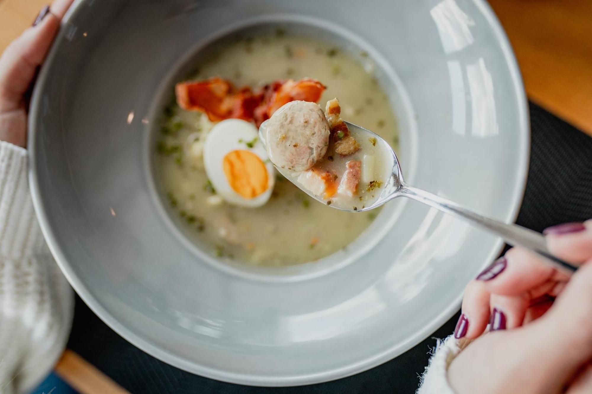 Hotel Marina Club Olsztyn  Exterior photo A bowl of borsch